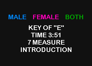 KEYOFE'

NME351
TMEASURE
INTRODUCUON