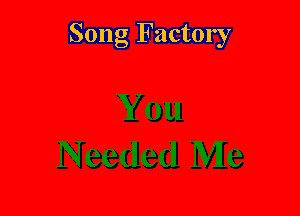 Song Factory