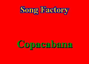 Song Factory