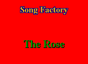 Song Factory