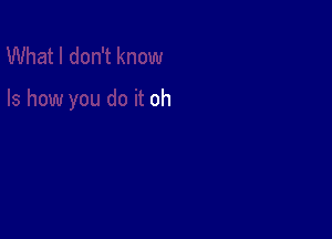 oh