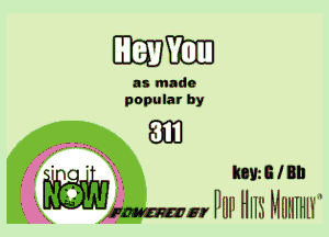 EBDYEIU

as made
popular by

831

5 9 WIWm Fm1 Hns Huumn'