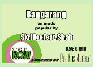 as made
popular by

new

.- .' Kay. Gmln
. Eb PII HII IIIHIIII IIIII

.mm