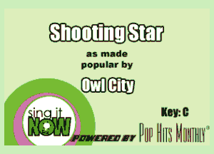 ShootinuEIEU

as made
popular by

6110910

, w) name
PmI llmlniimmn'

Wm