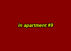 in apartment 1369