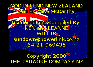 GGDDEFEND NEWZ ZEALAND

(C-omplled BE?
dLEANNE