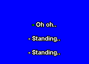 - Oh oh..

- Standing..

- Standing..