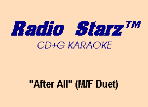 mm 5mg 7'

CEMG KARAOKE

After All (MIF Duet)