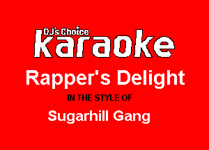 Raisaake

Rapper's Delight

Sugarhill Gang