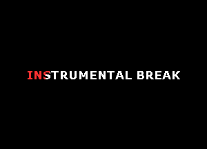 INSTRUMENTAL BREAK