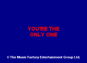 The Music Factory Entertainment Group Ltd.