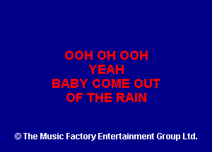 The Music Factory Entertainment Group Ltd.