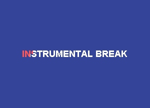 INSTRUMENTAL BREAK