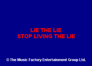 The Music Factory Entertainment Group Ltd.