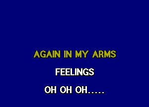 AGAIN IN MY ARMS
FEELINGS
0H 0H 0H .....