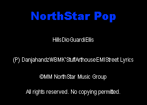 NorthStar Pop

HIIIsDIoGuaIdIEIIIs

(P) DaryahandszuK'mmmseEMIaeet Lyrics

QM! Normsar Musuc Group

All rights reserved N...

IronOcr License Exception.  To deploy IronOcr please apply a commercial license key or free 30 day deployment trial key at  http://ironsoftware.com/csharp/ocr/licensing/.  Keys may be applied by setting IronOcr.License.LicenseKey at any point in your application before IronOCR is used.
