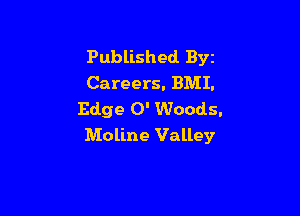Published BYE
Careers. BMI,

Edge 0' Woods.
Moline Valley