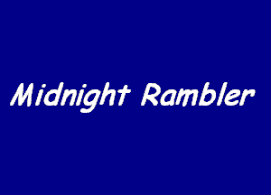 Mtdnith Rambler