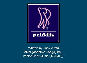 mitten by Tony Arata
etvlorganactwe Songs, Inc,
Pookne Bear Husnc (ASCAPD