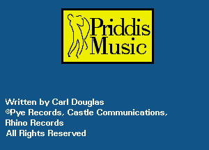 Written by Carl Douglas
(?Pve Records, Castle Communications.
Rhino Records

All Rights Reserved