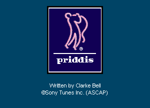 written by Clarke Bell
QSOny Tunes Inc (ASCAP)