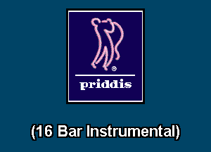 (16 Bar Instrumental)