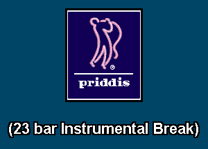 (23 bar Instrumental Break)