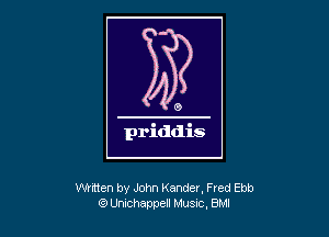 Wmen by John Kander, Fred Ebb
Q5 Unchappell MUSIC. 8qu