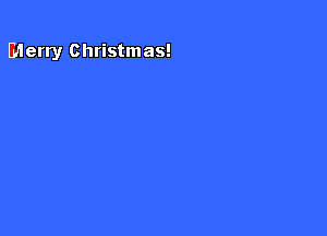 Merry Christmas!