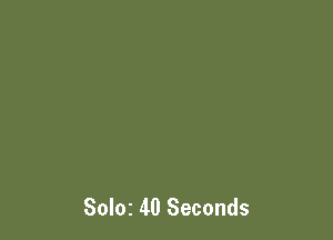 Solar 40 Seconds