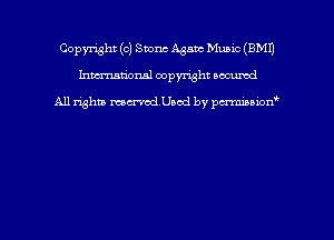 Copmht (0) Shane A3513 Muuc (BMI'J
hmational copyright scoured

All rights mamthaod by pmawn