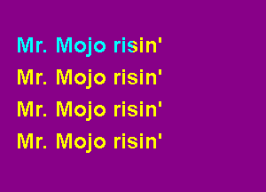 Mr. Mojo risin'
Mr. Mojo risin'

Mr. Mojo risin'
Mr. Mojo risin'