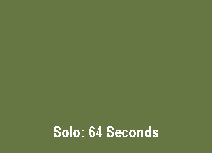 Solar 64 Seconds