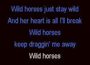 Wild horses