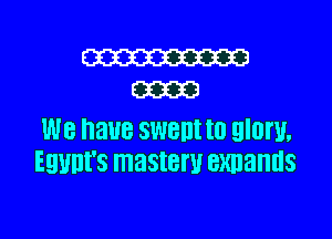 W
m

we have SWBDI t0 QIDW.
EQUDI'S mastery BXIJEIHUS