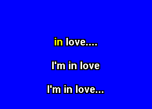 in love....

I'm in love

I'm in love...