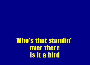 WHO'S that standin'
0H8! there
is it 3 mm