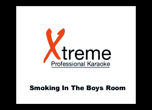 Smoking In The Boys Room