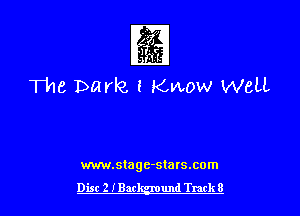 fgg

The Darla t Kwow WeLL

mm.stagc-stats.com
Dist 2 IBar und Track 8