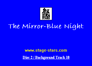 fgg

The Mirror-Btue N19 ht

mm.stagc-stats.com
Dist 2 IBar und Track 10