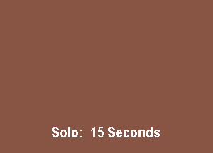 SOIOZ 15 Seconds