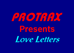 Love Letters