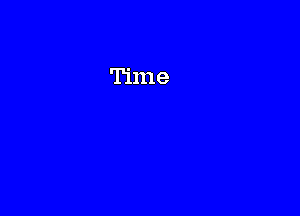 Time