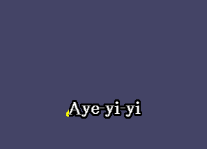 Ayeyi-yi