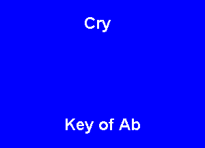 Key of Ab