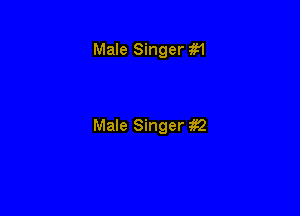 Male Singer in

Male Singer ?Q
