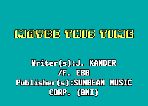811139983 EIIIIJB EUDZJE

Hriter(s)zJ. KHHDER
IF. EBB
Publisher(s)zSUHBEnH HUSIC
CURP. (BHI)
