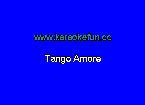 Tango Amore
