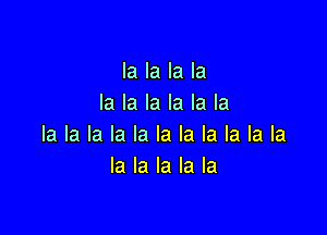 la la la la
la la la la la la

la la la la la la la la la la la
la la la la la