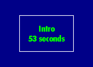 lnlro
53 seconds